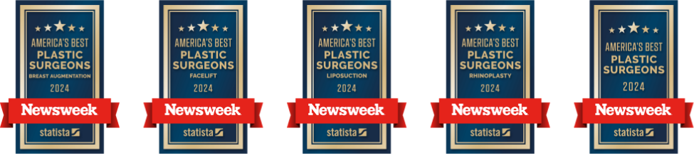 America's Best Plastic Surgeons 2024 for surgeon, breast augmentation, facelift, liposuction, and rhinoplasty