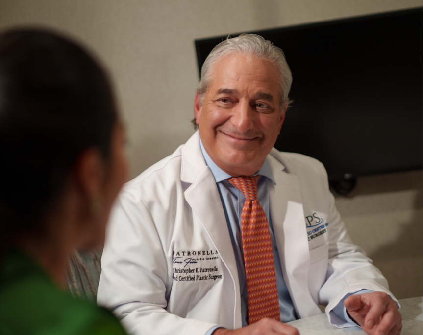 Dr. Christopher Patronella smiling