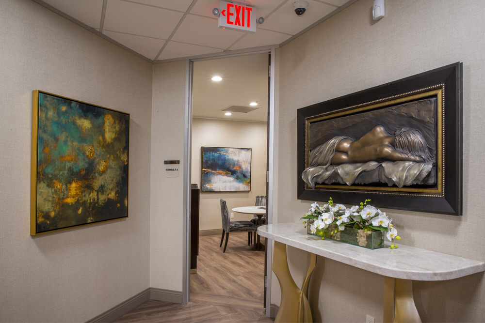 Hallway of Memorial | Town & Country Surgery Center location