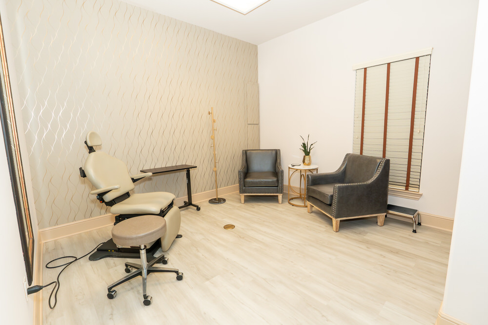 Treatment room of the Clear Lake location