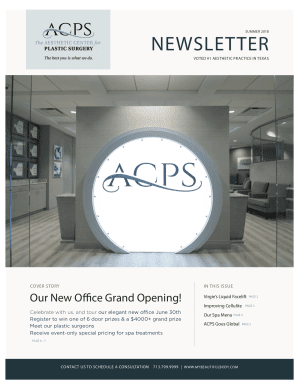 Summer 2018 ACPS Newsletter