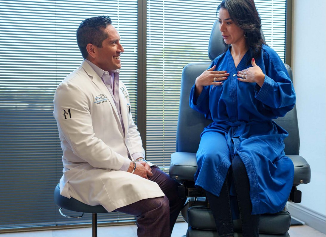ACPS provider talking to patient